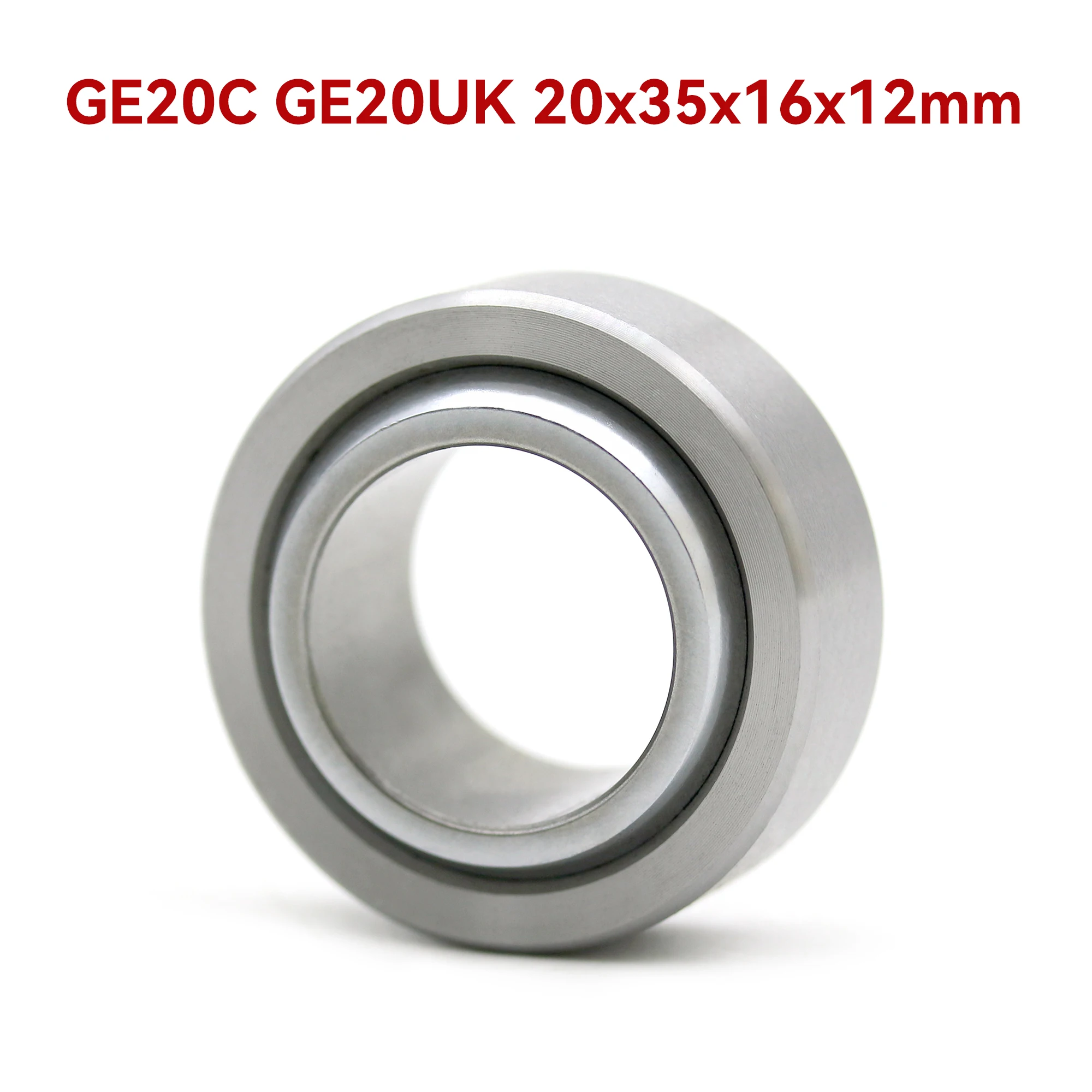 GE20UK GE20C Spherical Plain Bearing GE20‑D SAR1‑20 20x35x16x12mm Radial Plain Spherical Joint Bearing For Machinery Equipment