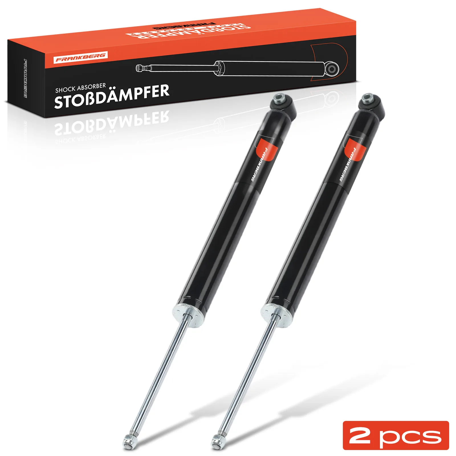 Frankberg 2x schokdemper Gasdruk Achteras Links Rechts voor Mercedes-Benz C-Klasse W205 S205 C257 W213 Bj vanaf 2013 5530005