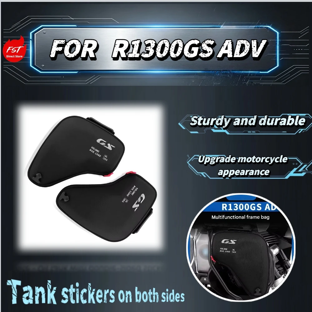 For R1300GS ADV Shaped Hard Shell Side Bags Keep Fixed Shape Not Collapse When Filled With Heavy Gear On Tours