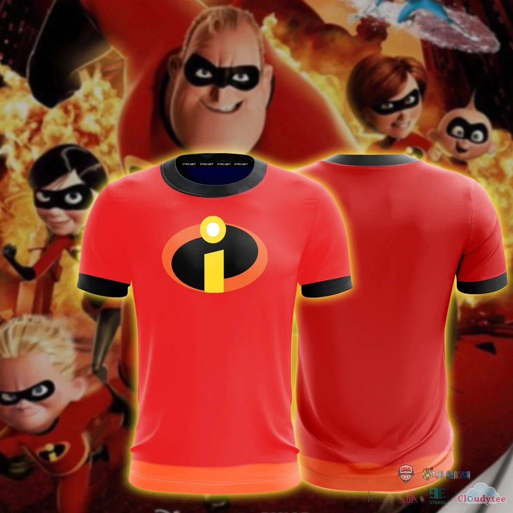 Cartoon The Incredibles Retro Cosplay T-Shirt 3D Schnelltrocknendes Oberteil Film-Fans T-Shirt Streetwear Damen Herren Freizeit-T-Shirt Kleidung – Detail 5