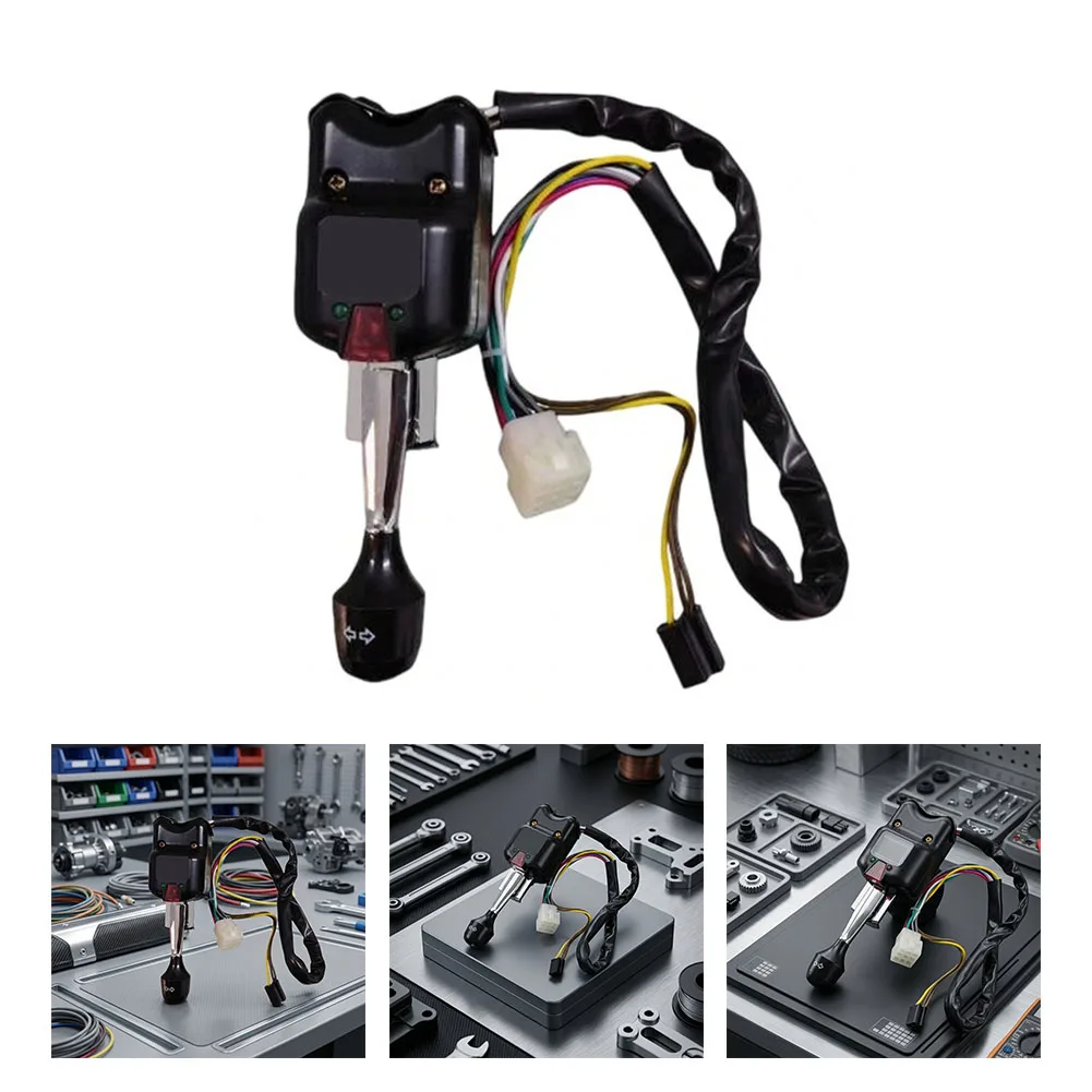 Indicator Light Switch Turn Signal Switch For Daily Commuting Direct Replacement High Durability Plastic Easy Installation