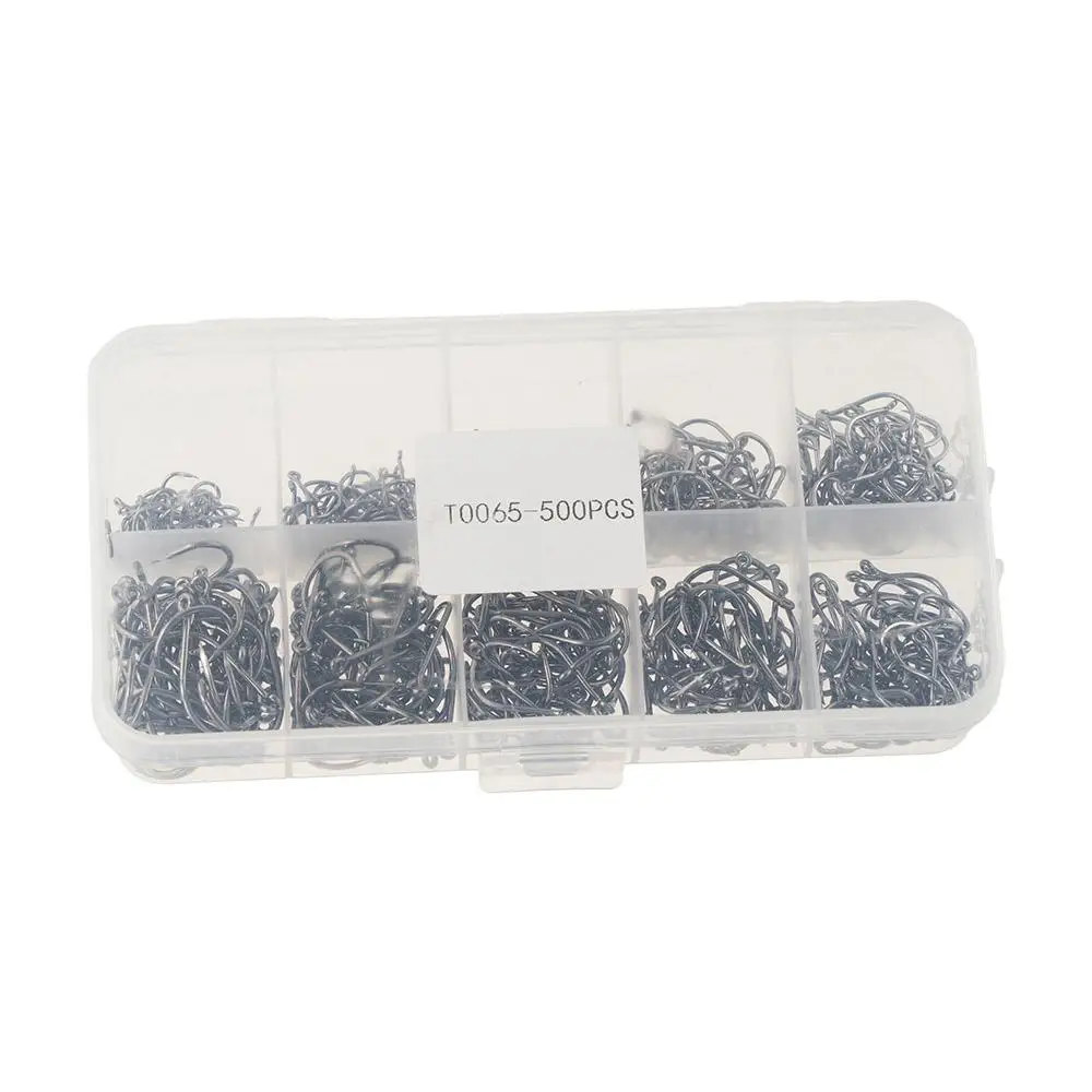 

Tools Sea Tackle Accessories Fishing Accessories High-carbon Steel Fishing Hooks Set Lure Hooks Barbed Fishhooks Fishing Hook