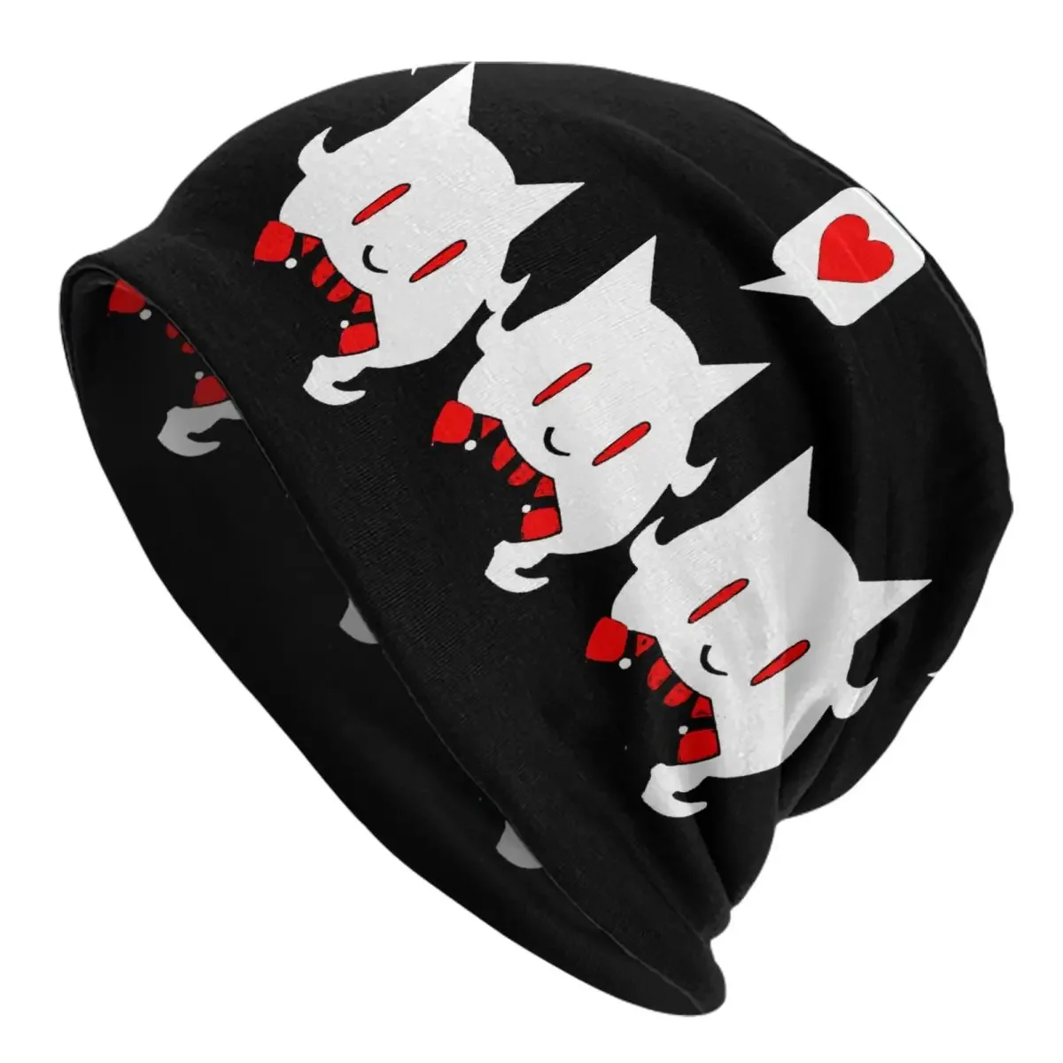 Hell Girl Ai Enma Anime Series Skullies Beanies Caps Cerberus Thin Hat Autumn Spring Bonnet Hats Men Women's Unisex Ski Cap