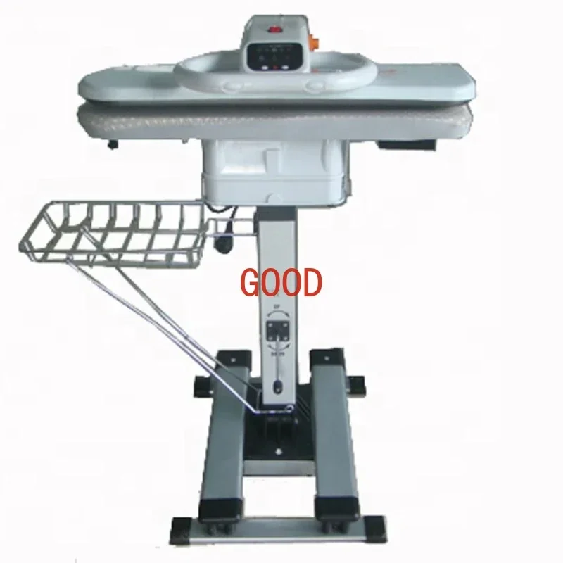 Steam Press Iron Digital With Boiler with column Stand  plate size 26 inch  capacity 600ml steam pressure 3.5bar heat time 3mins