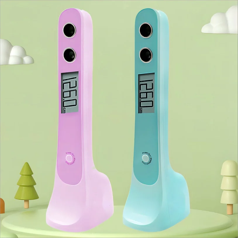 Ultrasonic height measurement meter for children, health and safety electronic height ruler for measuring Body height