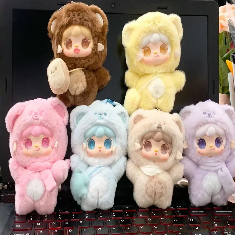 オリジナルユーキV4 ベアシリーズキュートペンダントブラインドボックスデスクトップオーナメントトイアニメ漫画ドールミステリーボックスガールギフト