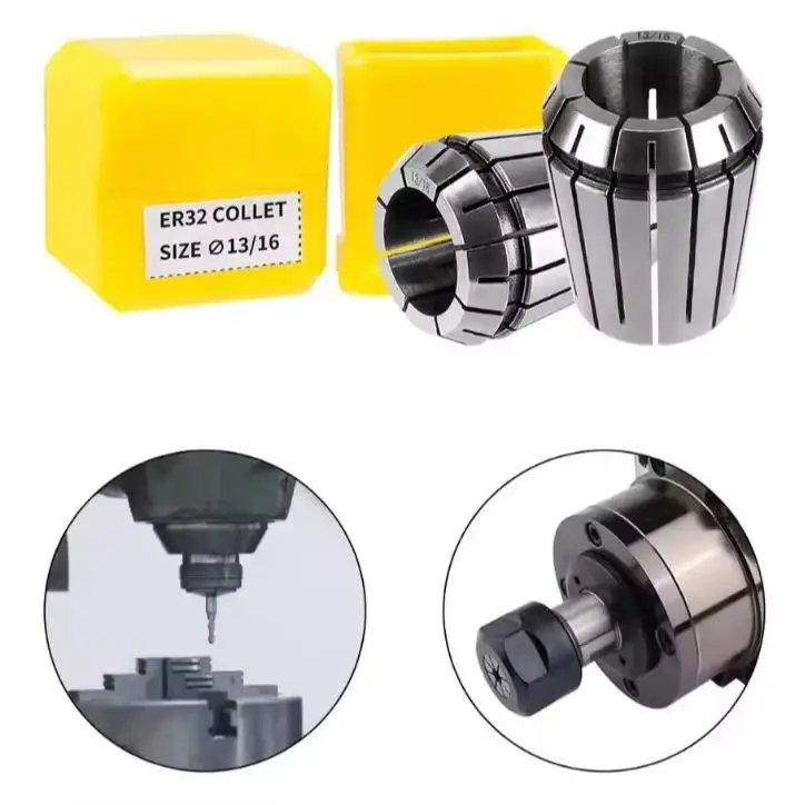 ER11 ER16 ER20 ER25 ER32 ER spring collet chuck Precision 0.008mm for CNC milling tool Engraving machine spindle motor Collets