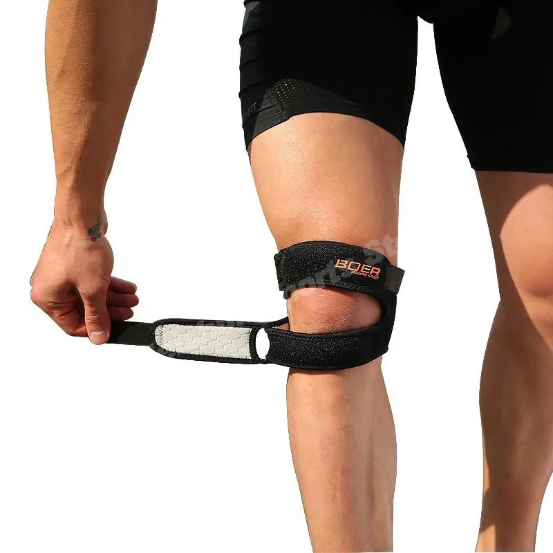 Patella Knee Strap Patella Protector Kneecap Patella Band Skeletal Belt Knee Bandage with Double Side Stabilizers Protective