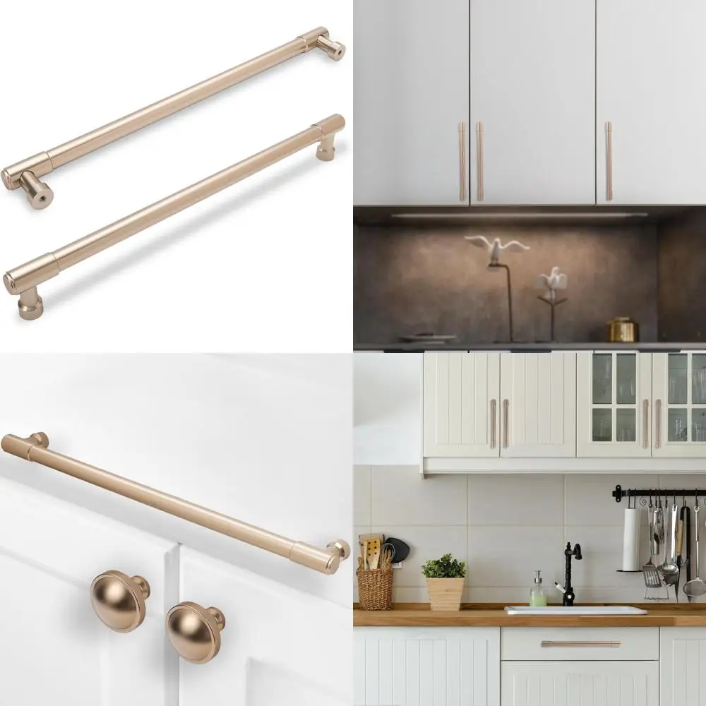 

Шампанское, бронза, 7,5-дюймовые ручки для кухонного шкафа, ручки для ящиков из цинкового сплава с центрами отверстий 192 мм