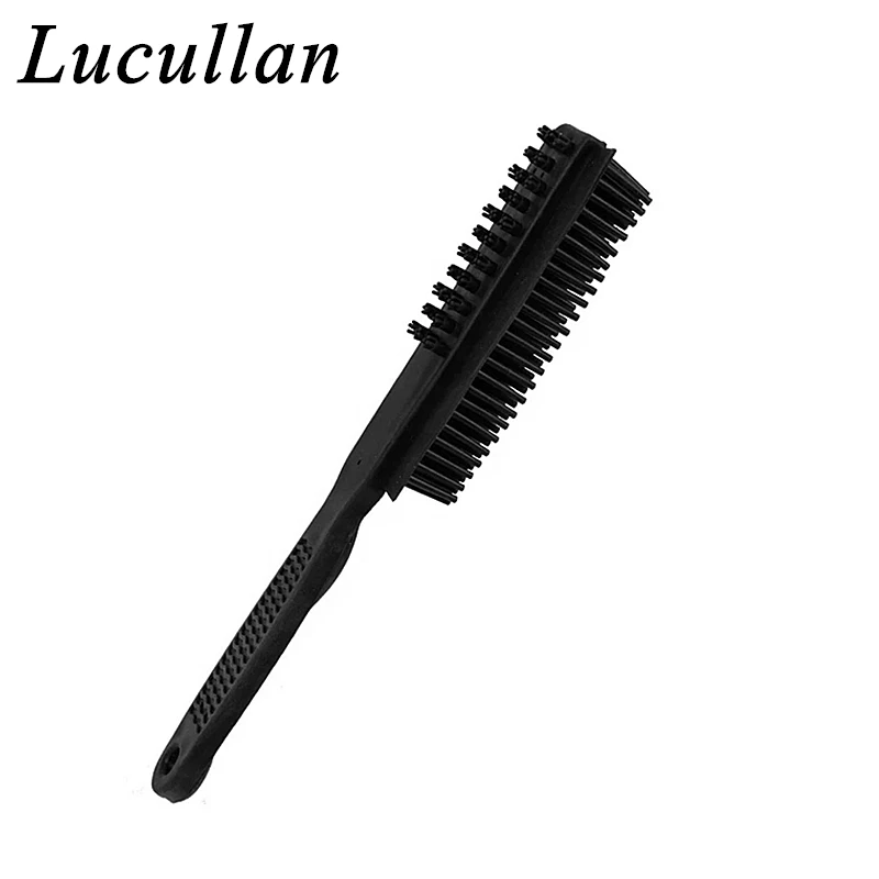 Lucullan Professional Rubber Pet Hair Removal Brush Dog & Cat Hair On Furniture Bedding,Carpets, Blankets Lint Remover