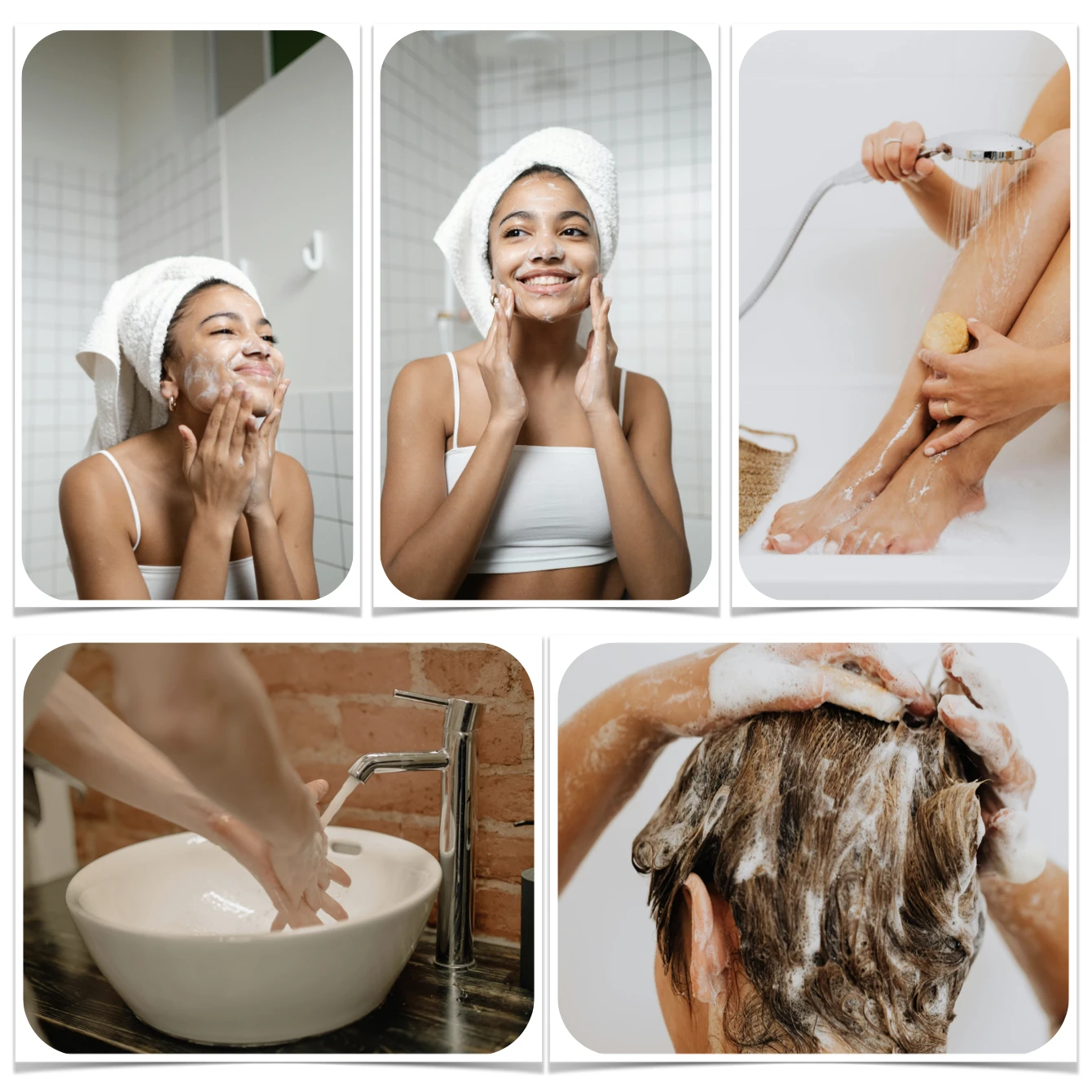 4pcs Luxury Bathroom Set,  Golden Towels, Modern Design, Colorfast - Essential for Home, Spa & Gifting - Machine Washable