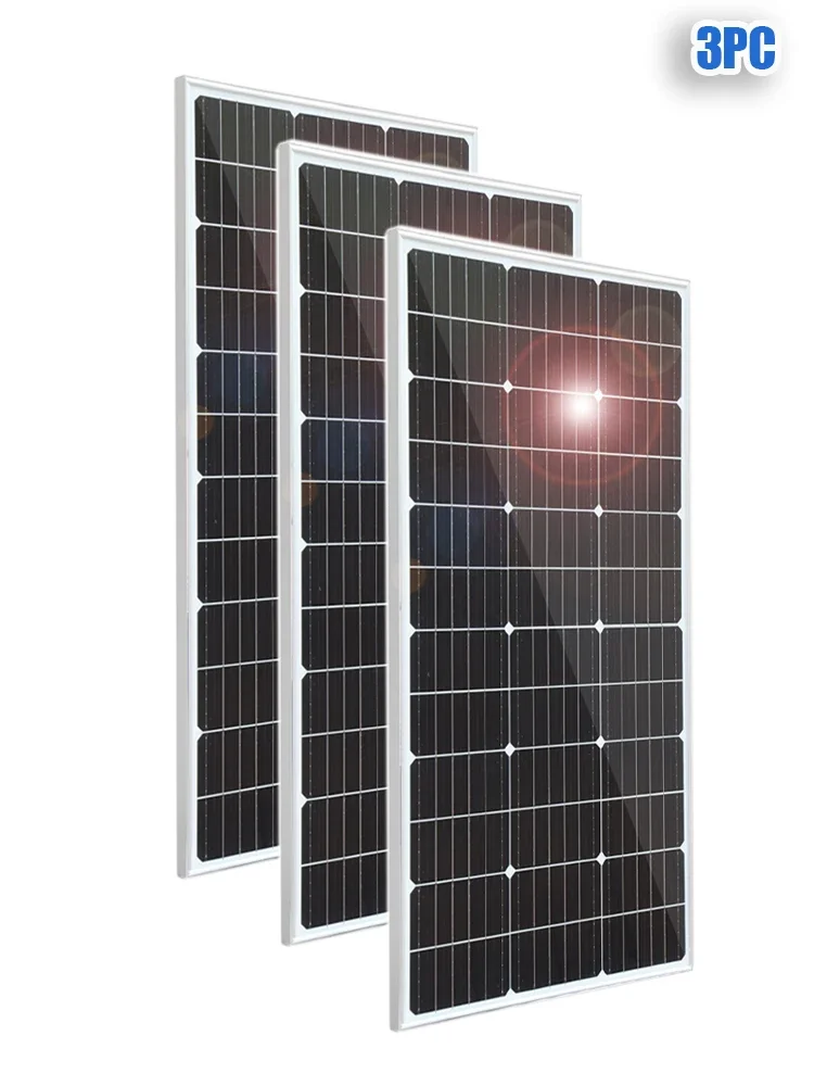 3000W Ultra high power zonnepaneel 12V-24V efficiënt opladen voor buiten huishouden/camping zonne-energieopwekkingssysteem