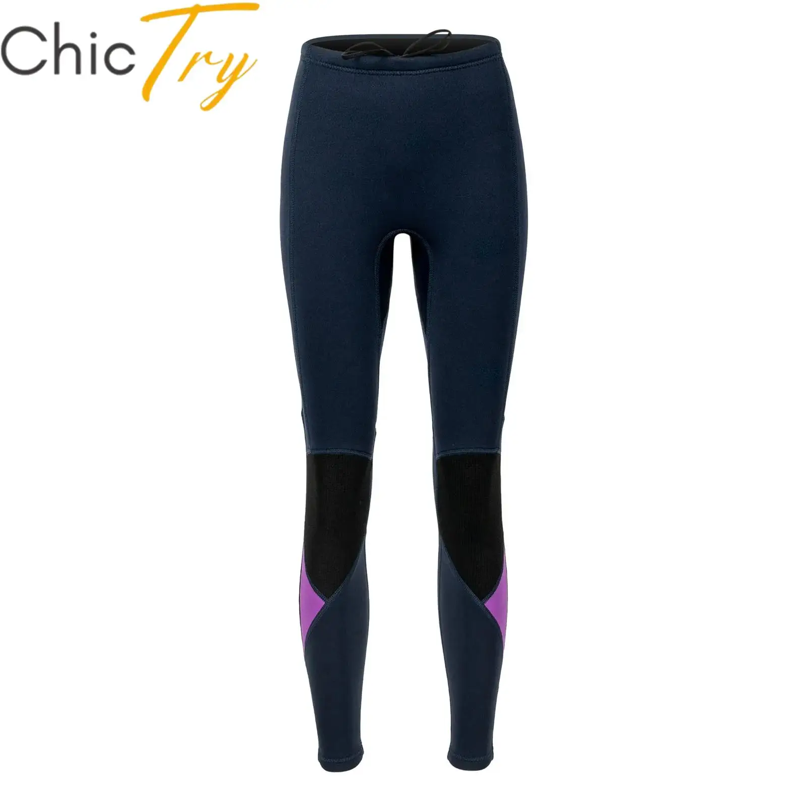 

Womens Swim Pants Thermal Protection Wetsuit Pants Stretchy Leggings for Swimming Surfing Snorkeling Diving Swimwear Beachwear