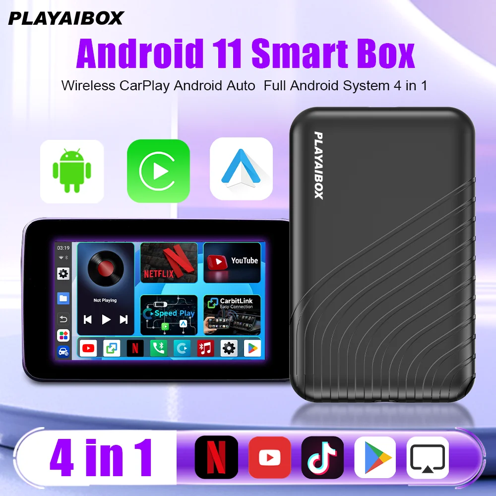 

Carplay AI Box Wireless Android Auto Carplay For YouTube Netflix For Audi Buick Chery Ford GMC Haval Honda Jeep Kia Lexus MG VW