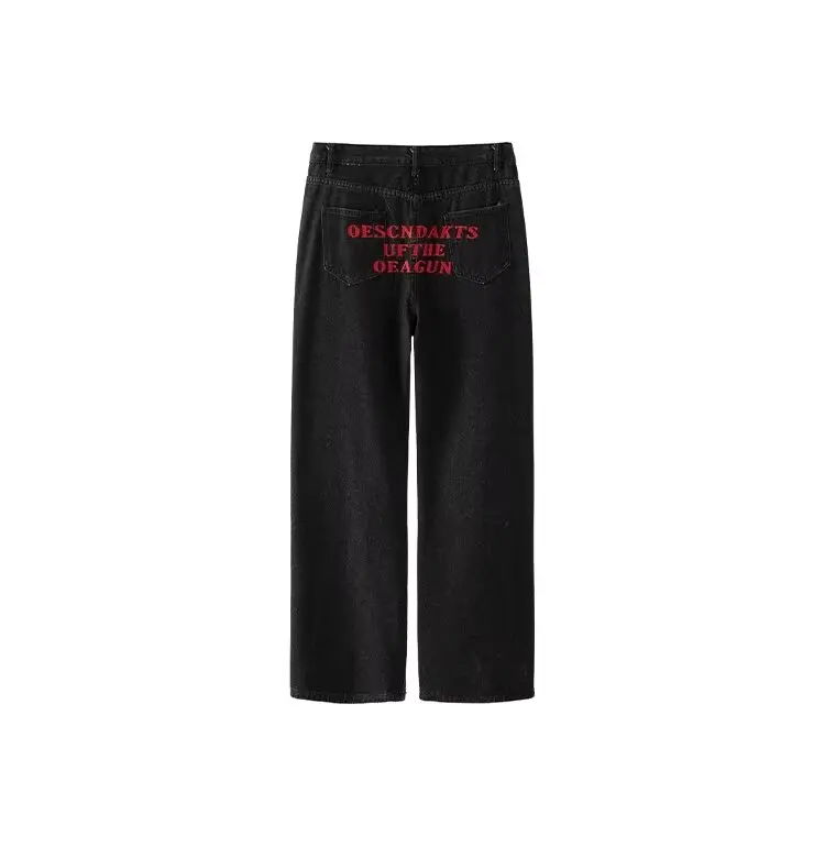 2024 ropa y2k streetwear drachens tickerei sommer neue jeans hose für männer kleidung gerade luxus denim hose pantalon homme – Detail 20