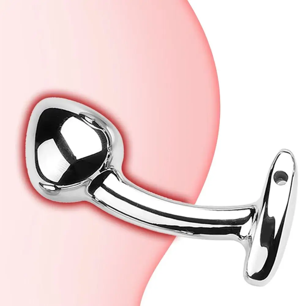 تدليك معدني مثير الفناء الخلفي الشرج التوسع G-نقطة شرجي التوصيل منحني سيليكون الفطر رئيس منتجات الجنس الكبار الخروج 18 +