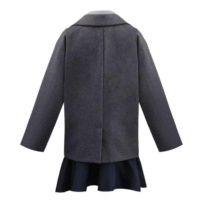 Movie Matilda Cosplay Costume School Uniform Coat Skirt Tie Roald Dahls Matilda the Musical Costume Suit Girls Women performance