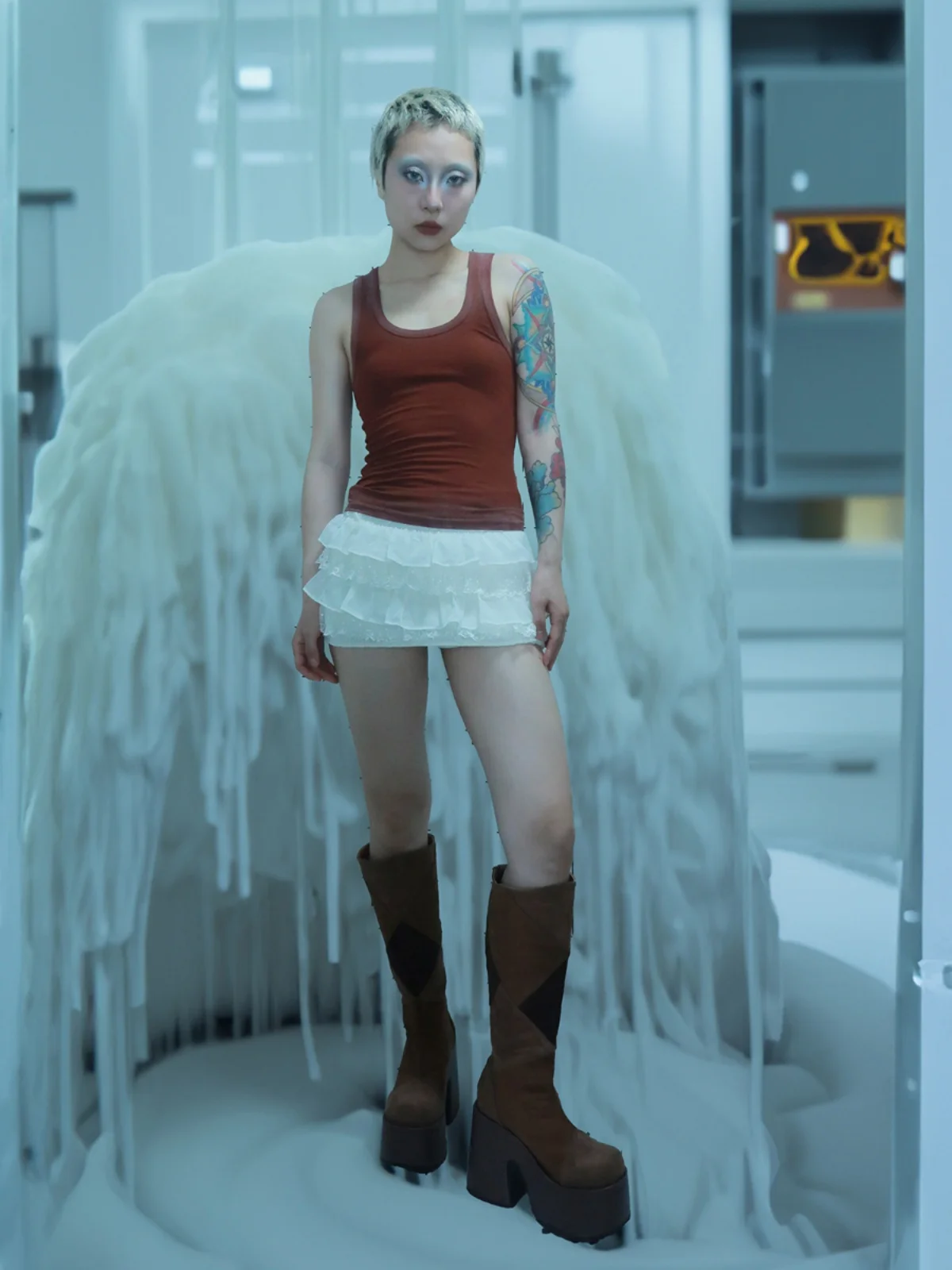 

Жилет Tee-Color adient ey Eye с широкими эластичными вставками, приятный для кожи, для работы и уличной моды, летний, 2024