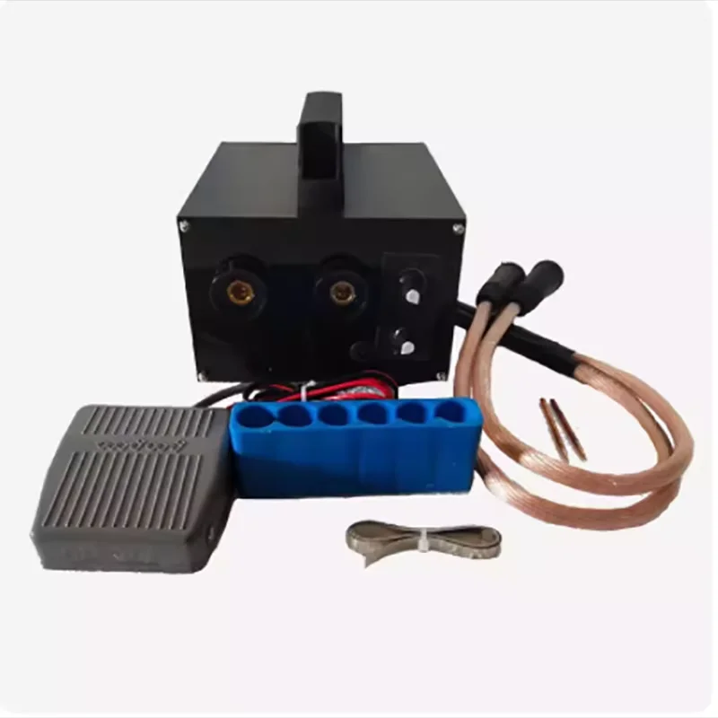 18650 lithium battery collision welding machine small spot welding machine pure nickel plating nickel spot welding machine