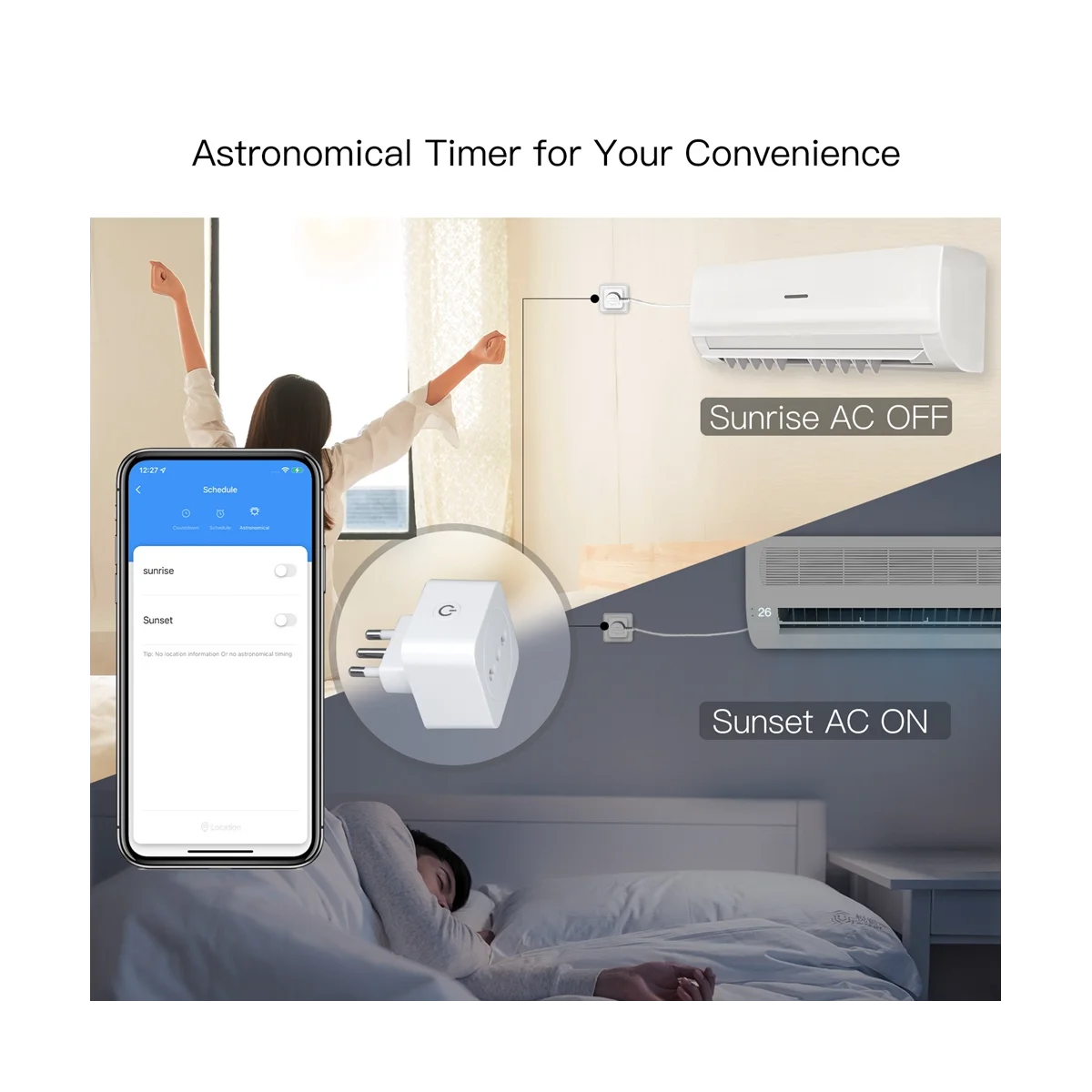 Tuya ซ็อกเก็ตจับเวลามอนิเตอร์ควบคุมด้วยเสียงปลั๊กอิตาลี16A ปลั๊กอัจฉริยะไวไฟสำหรับ Alexa Google Home Smart Life