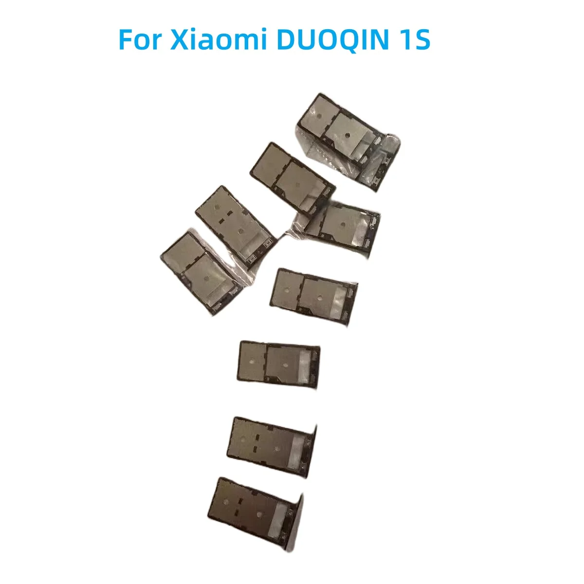 For Xiaomi DUOQIN 1S Phone Black Sim Tray Slot SD Memory Card Slot Holder Adapter