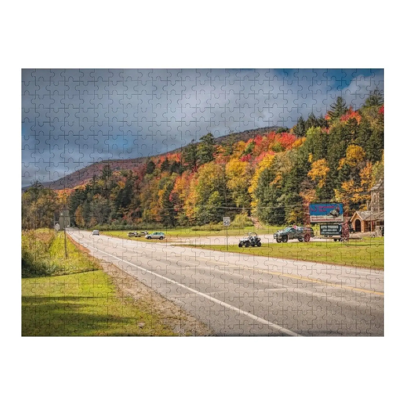 

Vermont Roadtrip Jigsaw Puzzle Anime Diorama Accessories Puzzle