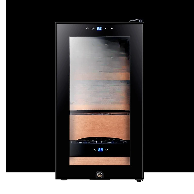 

Constant temperature and humidity cigar cabinet Awakening and drying
