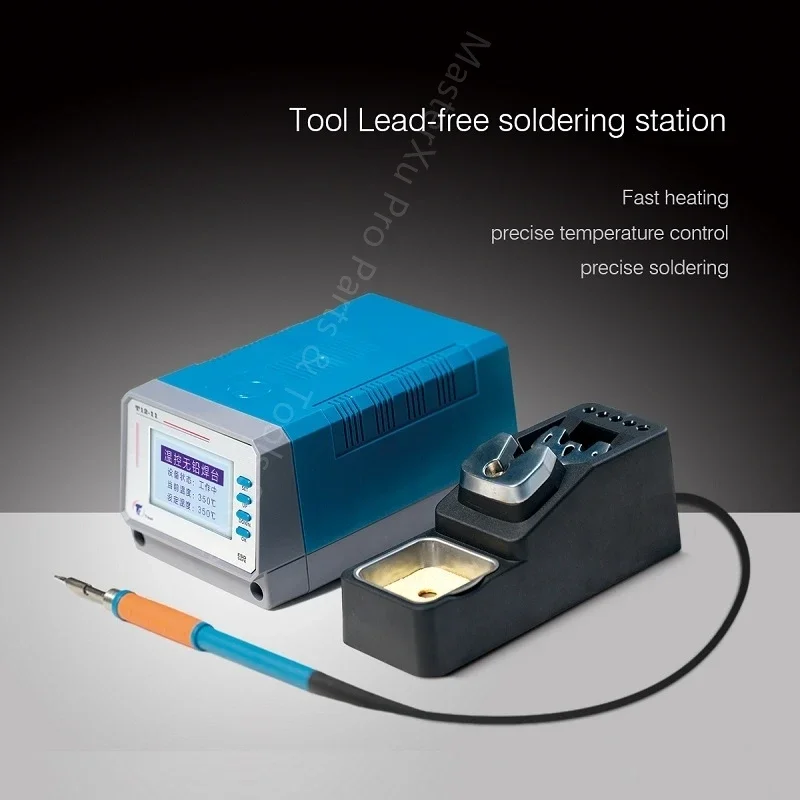 Toor T12-X 75W Lead-free Intelligent Digital Soldering Rework Station For PCB Repair Phone Board Welding Repair Tools