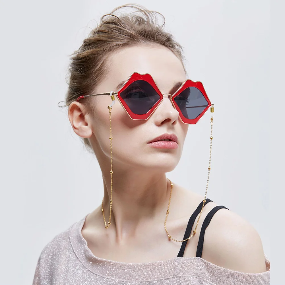 

3pcs Eyeglass Chains For Women Men Minimalist Metal Glasses Strap Holder Fashion Eyewear Retainer For Sunglasses Reading Glasses