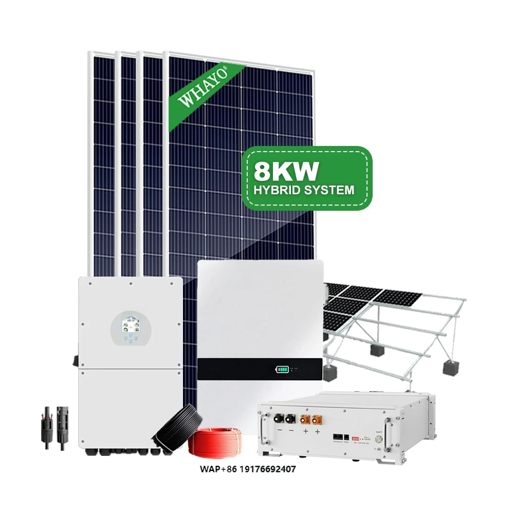Deye 5kW 10kW 15kW Hybrid Solar Energy System Complete Kit with Inverter, Panels, and Battery for Residential and Commercial Use