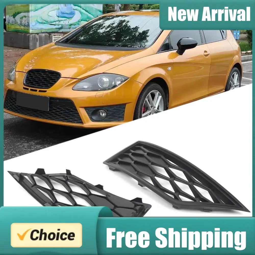 

1 Pair Side Front Bumper Lower Bezel Grille Front Bumper Fog Light Cover Fog Light Frame for SEAT Leon Pre-Facelift 2012-2017