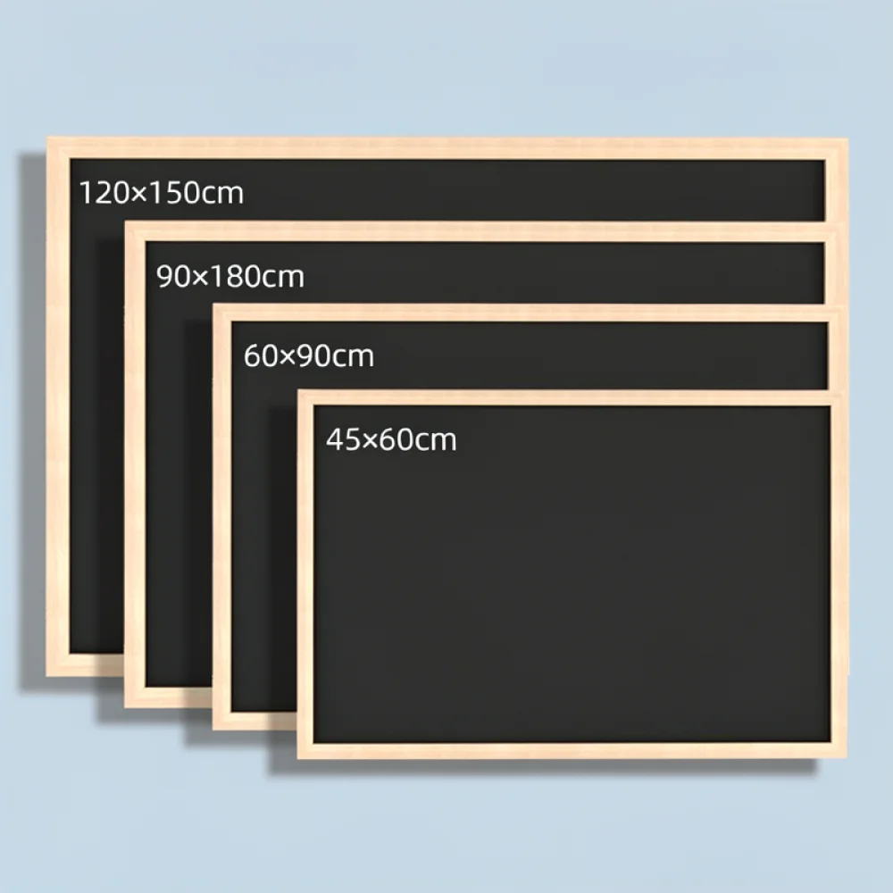 Double Sided Magnetic Blackboard Whiteboard For Office School Teaching Presentation Board Wall Mounted Panel