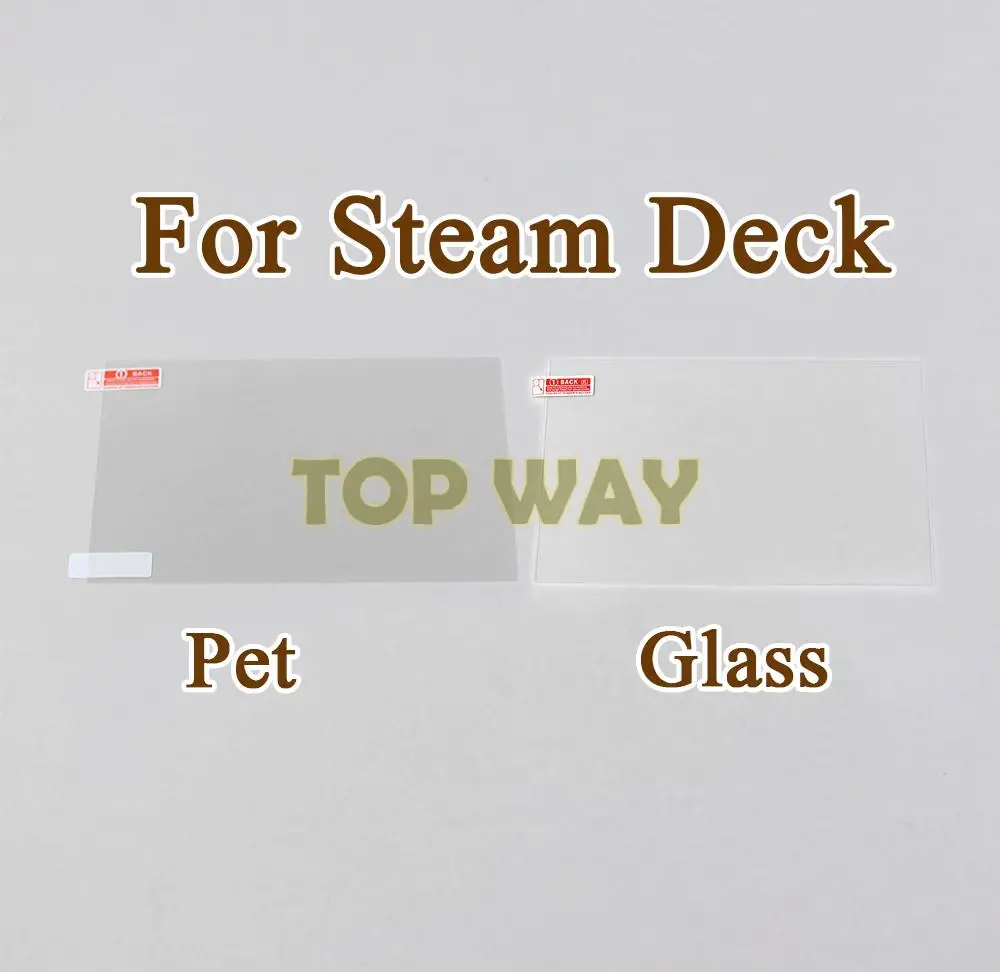 

1PC Tempered Glass For Valve Steam Deck Game Console 9H Film For Steam Deck Screen Anti-scratch Pet Plastic