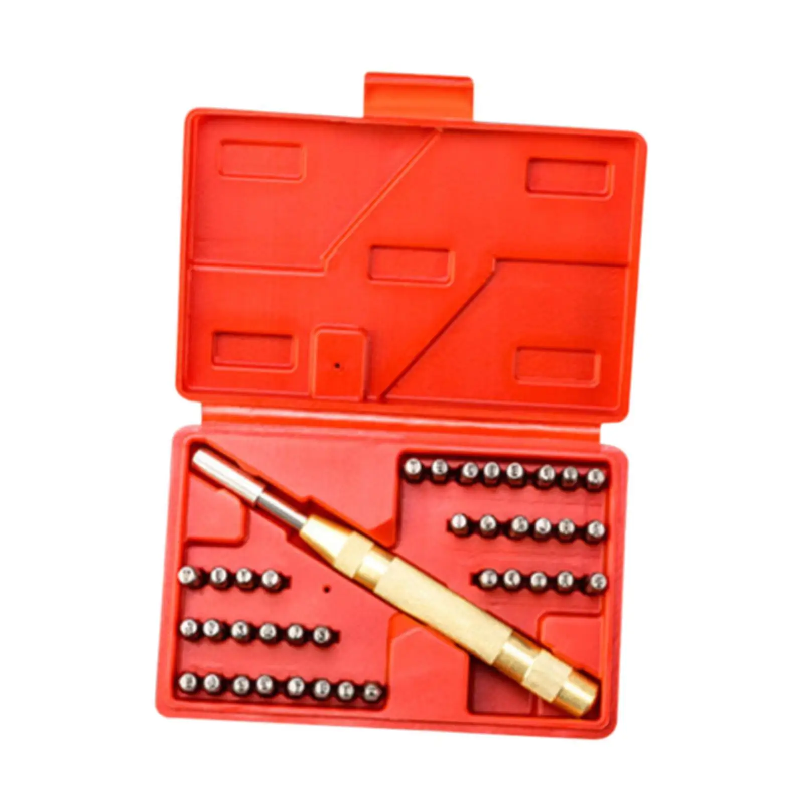 Number and Letter Punch Set for Metal Wood PU Leather Imprinting Marking,