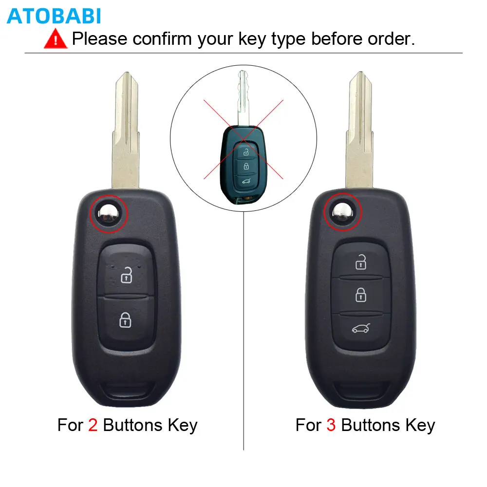 Silicone Car Key Case 3 Button Folding Remote Control Cover For Renault Megane III Dacia Logan 2 Duster Kadjar Captur Symbol FSK
