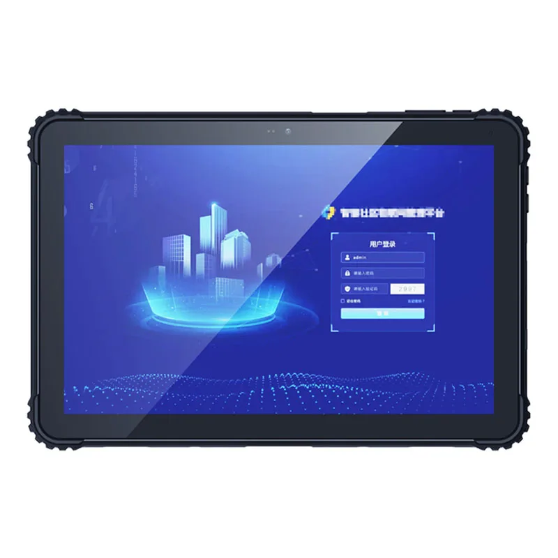 

Cheapest Factory 10'' NFC Fingerprint 5G Android 12.0 OS Rugged Tablets Embedded Industrial PC Computer With NFC 2D Scanner