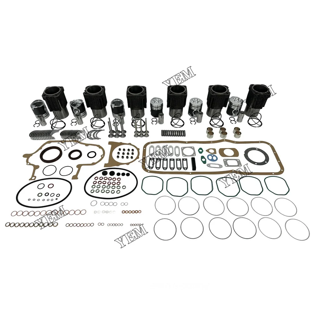 BF6L913 REBUILD KIT CYLINDER LINER KIT WITH BEARINGS AND VALVE COMPATIBLE WITH DEUTZ ENGINE.