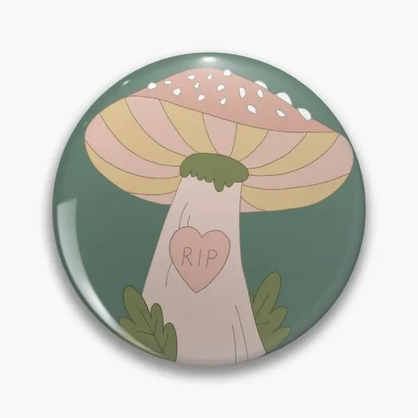 Rip Crybaby Mushroom Melanie Martinez Po  Soft Button Pin Badge Hat Clothes Women Lapel Pin Metal Cute Lover Brooch Fashion