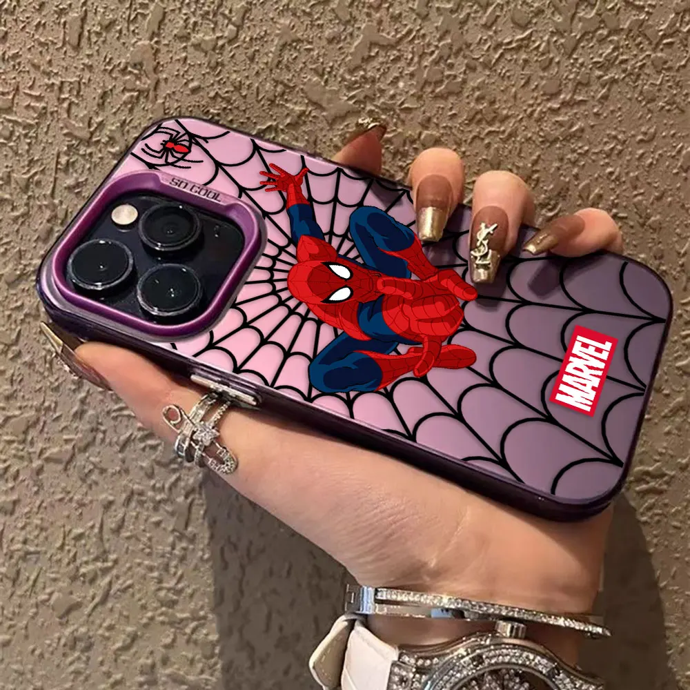 Marvel Hero Spider-man Cover Phone Case For OPPO REALME 13 12 11 10 9 9I 8 8IC65 C63 C53 C35 C33 C31 C21Y 5G Hard Case Funda