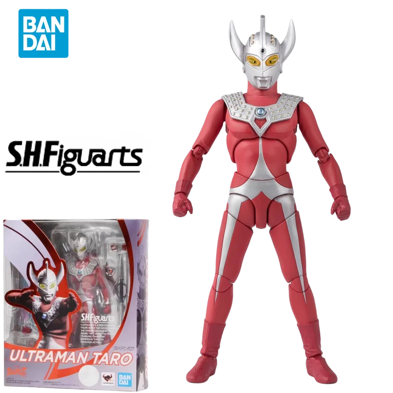 

Bandai Genuine Ultraman Anime Figure SHF SH Figuarts Taro Action Figure Toys for Boys Kids Gift Collectible Model Ornaments