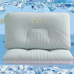 Cooling Pillows Adjustable Orthopedic Pillows Neck Protection Summer Bedding for Side Back Stomach Sleepers Ergonomic Pillow 1PC