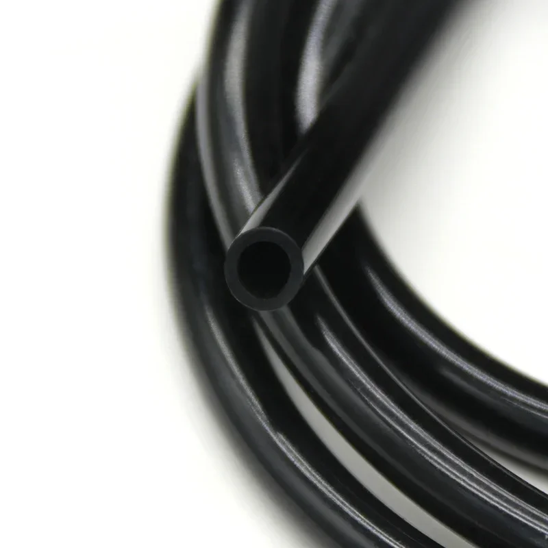 1/5/10M Food Grade Black Silicone Rubber Hose ID 0.5 1 2 3 4 5 6 7 8 9 10 12 14 16 18 20 25 32mm Flexible Nontoxic Silicone Tube