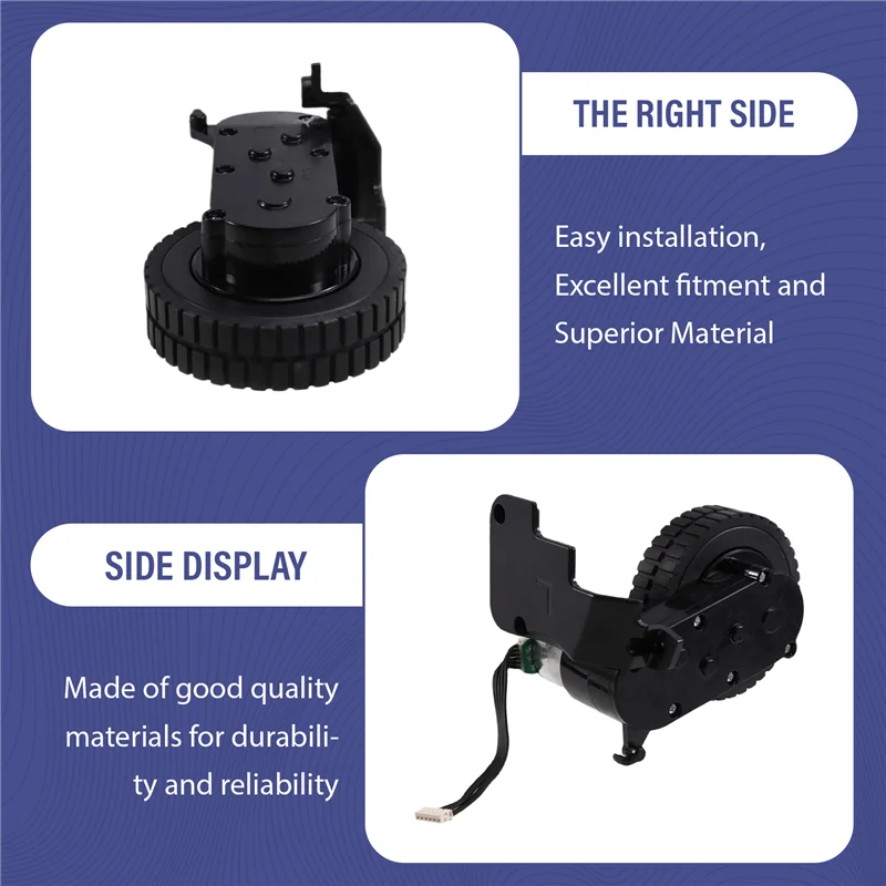 EAS-двигатель колеса пылесоса для Eufy Robovac R500/15C/G10/25C/30C/35C/11S, запасные части, колеса вакуумного привода L