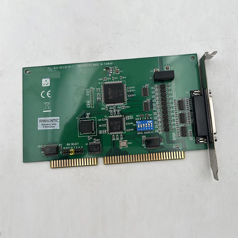 PCL-833 Rev.B1 01-1 Three Axis Orthogonal Encoder Counter Card