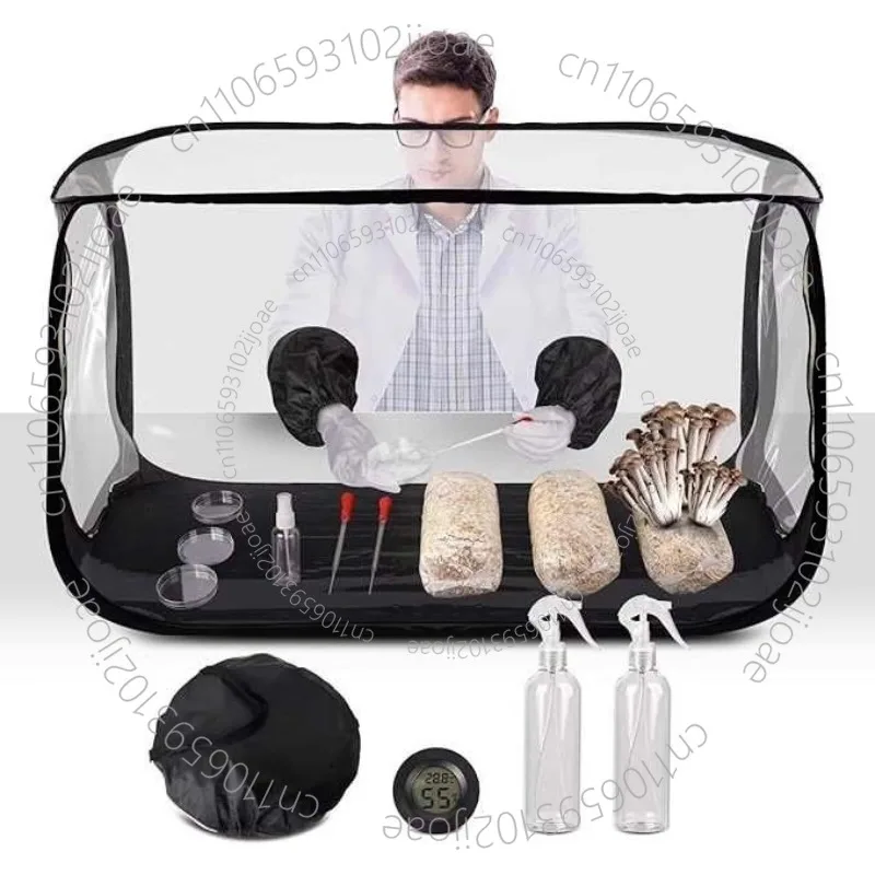 Large Stationary Air Box Mushroom Growing Tent - 38x20x25 Inches Large Clean Air Work Station