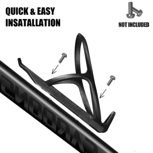 Imagen 2 del producto Soporte para botella de agua N1, 19g, nailon súper ligero, jaula para agua para ciclismo, soporte para botella de agua para bicicleta de montaña, accesorios para bicicleta de carretera