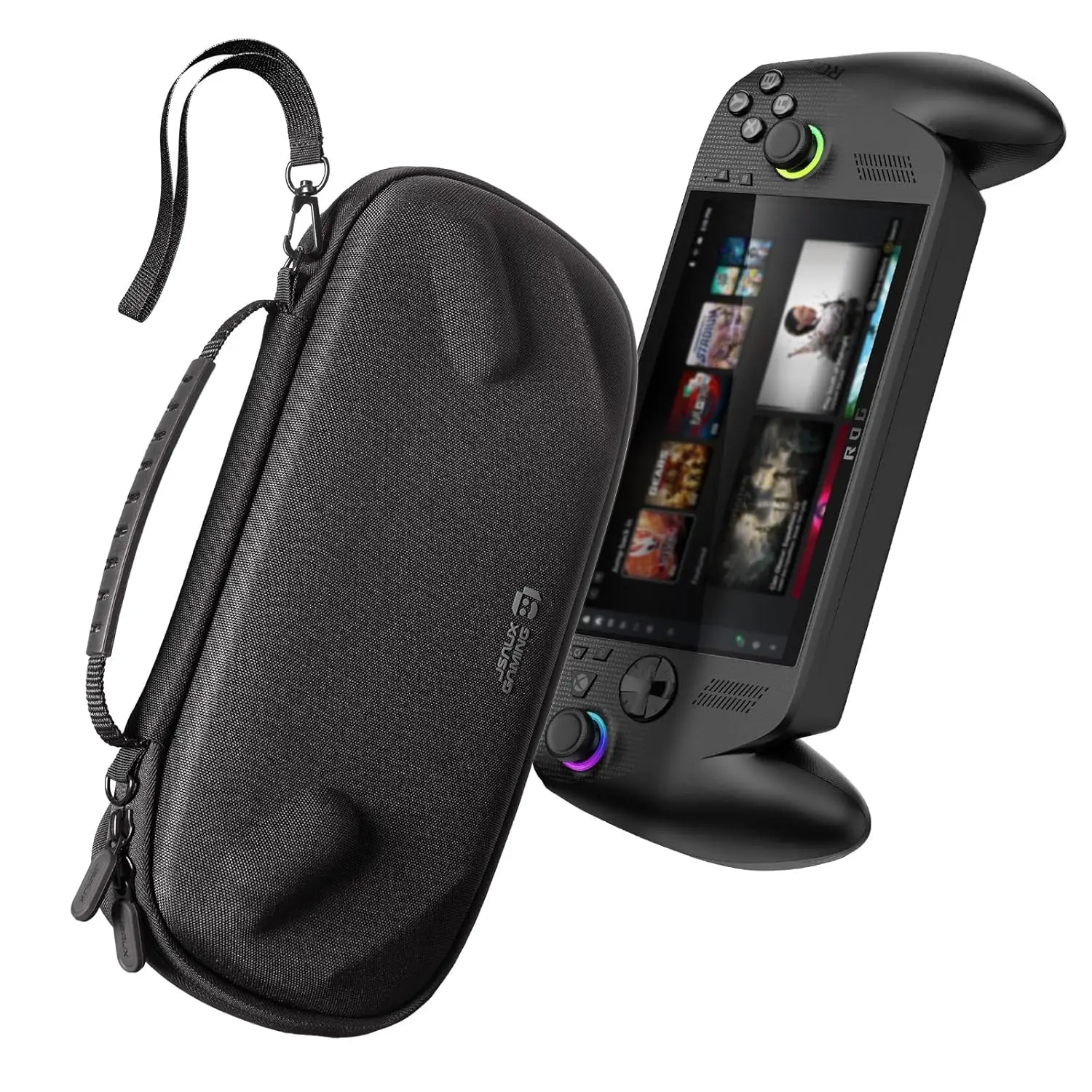 

JSAUX Carrying Case for ROG Xbox Ally/ROG Xbox Ally X (2025),Hard Shell Carrying Case with Pockets Accessories for ROG Xbox Ally