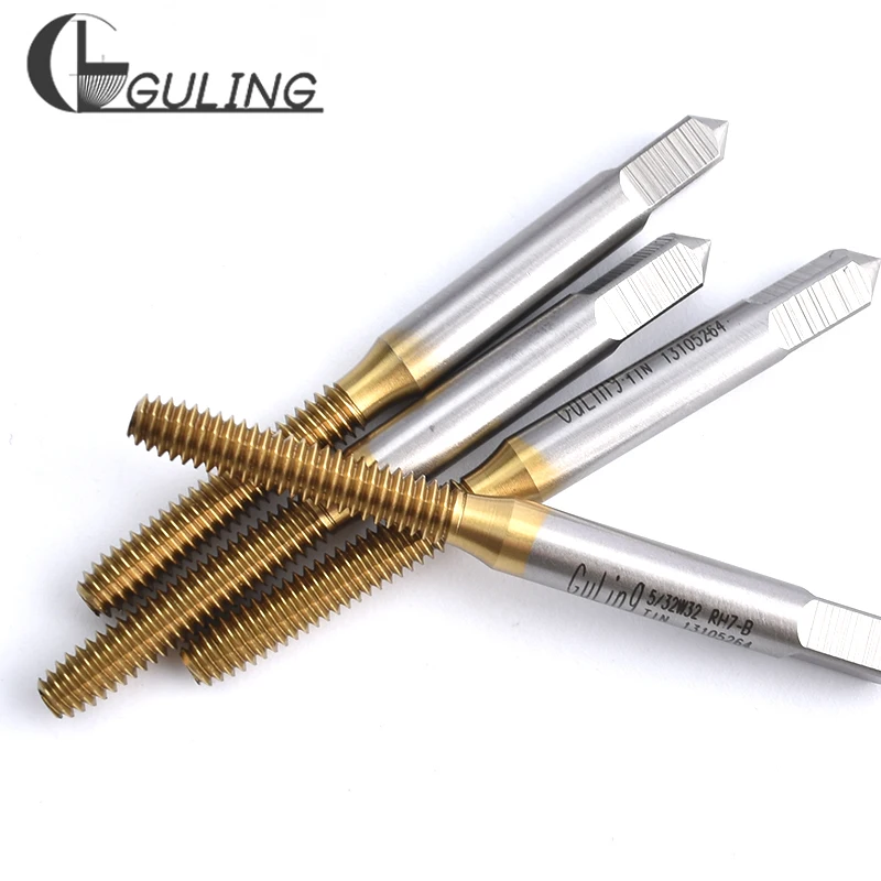 

GULING HSSE-M42 Стандартный рулонный метчик JIS W 1/8 5/32 3/16 7/32 1/4 5/16 3/8 7/16 1/2 Метчи с машинной резьбой