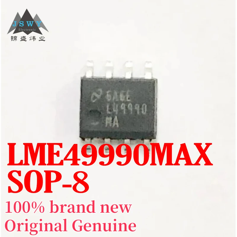 

(1/10pcs) LME49990MAX LME49990 SOIC-8 Single Op-Amp Audio Amplifier Brand New Original Free Shipping