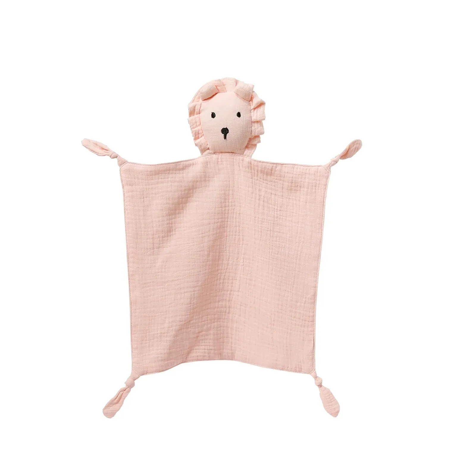 Mousseline Baby Comfort Handdoek Katoenen Trooster Deken Zacht Pasgeboren Slapen Poppen Kindermode Slaap Speelgoed Kalmeren Sussen Handdoek Slabbetjes